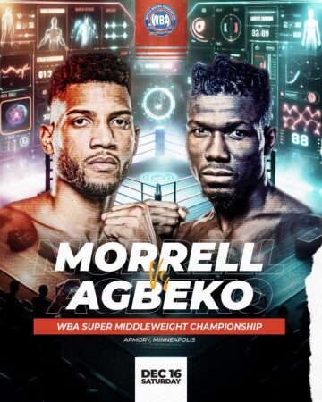 Morrell and Agbeko this Saturday for the WBA world championship belt