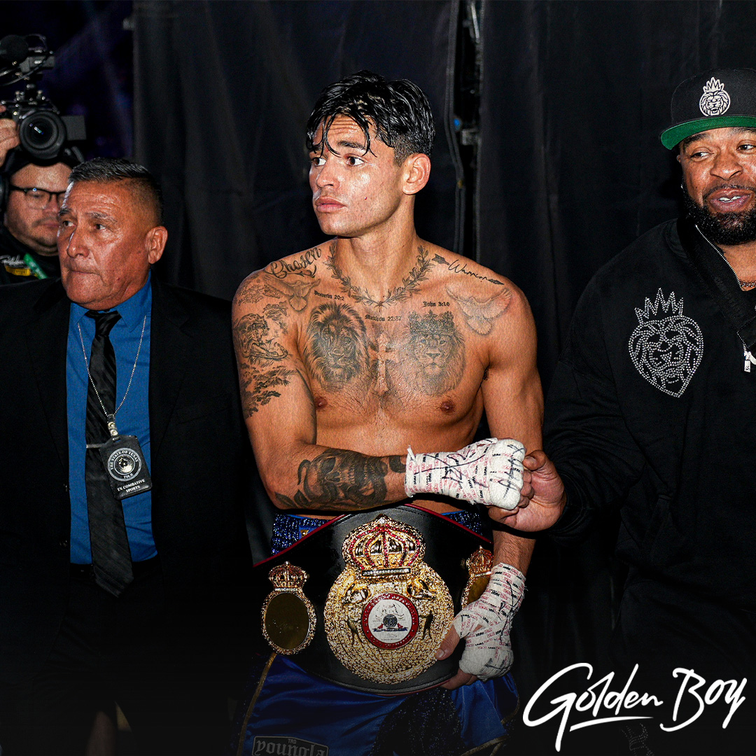 Ryan Garcia knocked out Duarte to win the WBA Gold belt