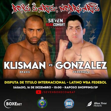 Klinsman Simao ante Simón González por el cinturón WBA Fedebol 