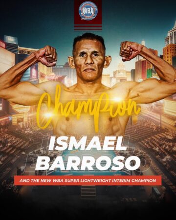 Barroso crushed Davies to become WBA interim champion