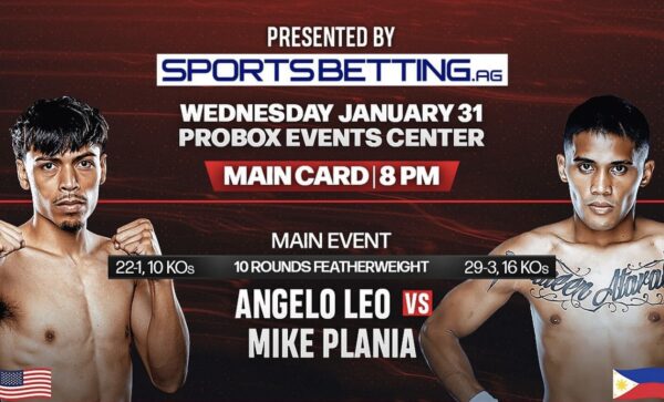 Leo and Plania will dispuete WBA Continental North America belt Wednesday night 