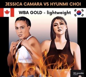 Hyunmi Choi in search of the WBA Gold Lightweight belt against Jessica Camara 
