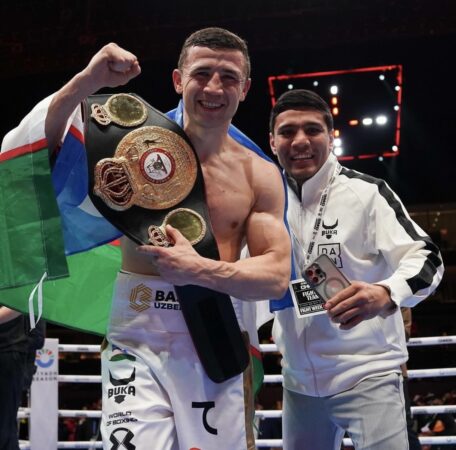 Madrimov crowned in Ryad 
