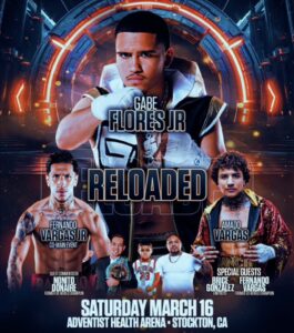 Flores Jr. fights Rodarte this weekend 