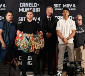 Canelo and Munguia face off for first time