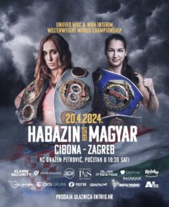 Habazin and Magyar will fight for the female welterweight interim title