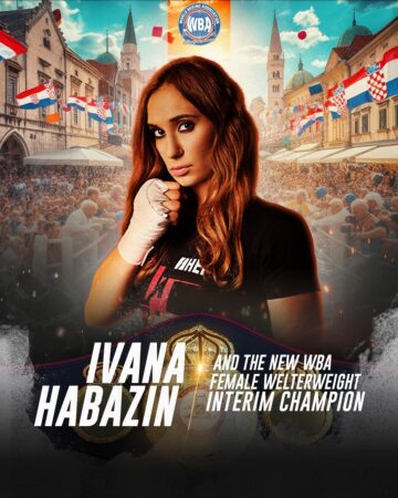 Ivana Habazin nueva campeona WBA interina welter 