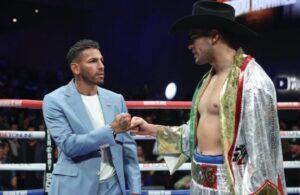 Linares supervised his first WBA world title fight