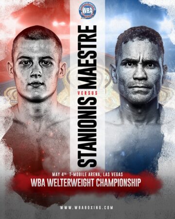 Stanionis and Maestre promise a war in the ring