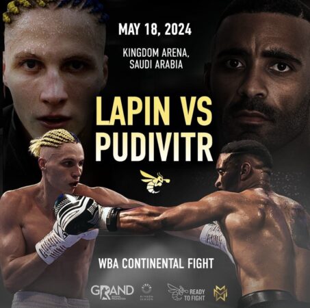 Lapin y Pudivitr por la faja Continental WBA en Riad