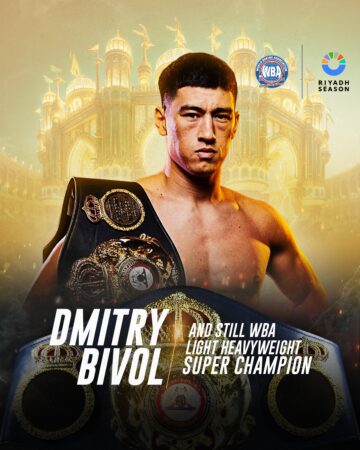 Bivol demolished Zinad and retained his WBA crown 