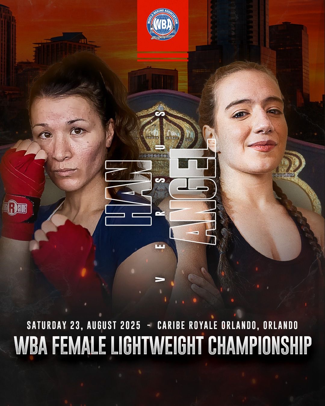 Han defenderá su corona frente a la sorpresiva Ángel