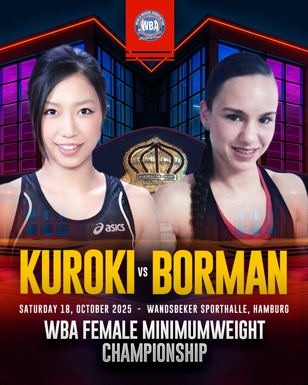 Clash of Champions: Kuroki and Bormann Battle for Minimumweight Supremacy