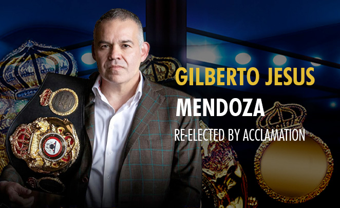 Gilberto Jesus Mendoza re-elected by acclamation