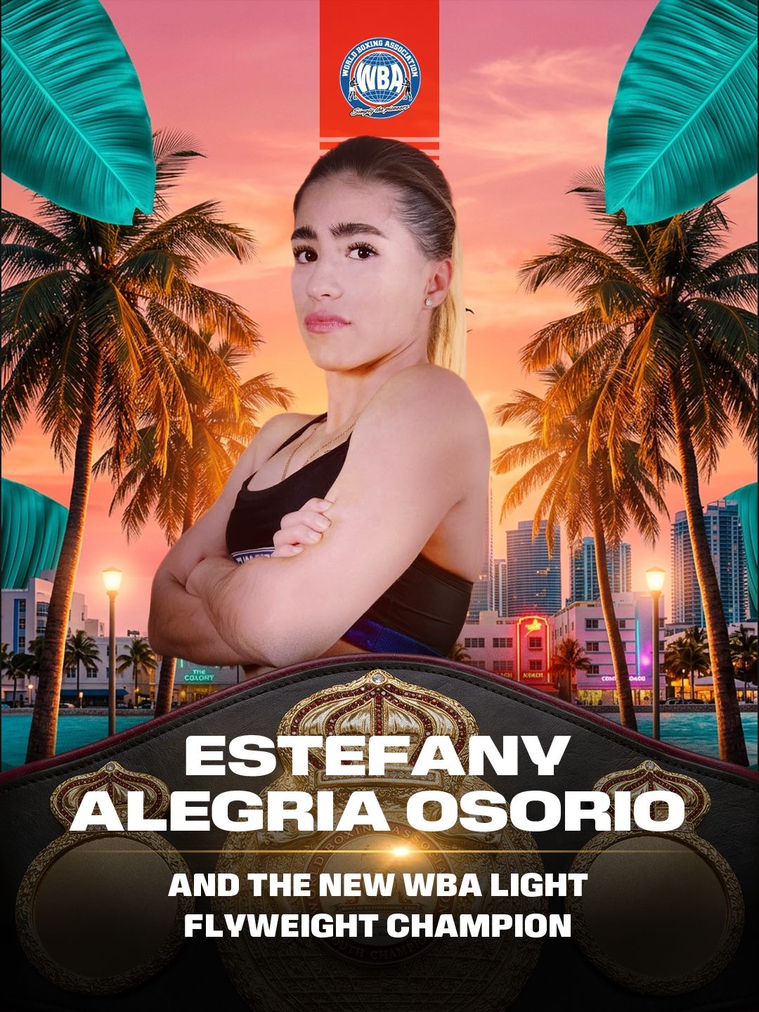 Estefany Alegría Dethrones Evelin Bermúdez to Become the New WBA light flyweight Champion