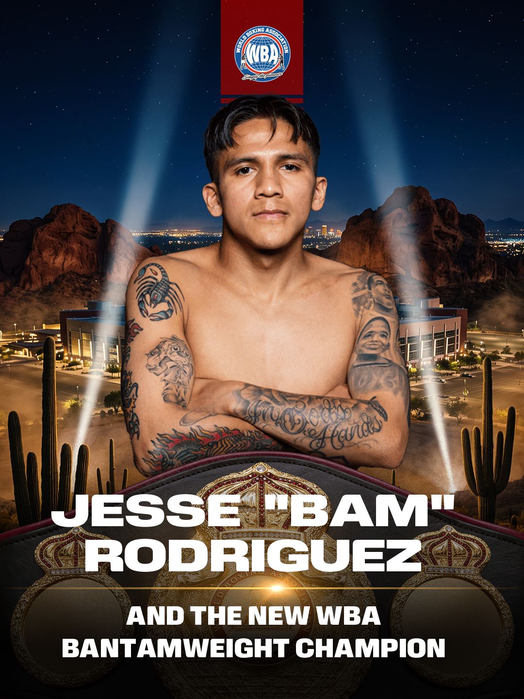 Jesse “Bam” Rodríguez noqueó a Antonio Vargas y consiguió corona de la WBA