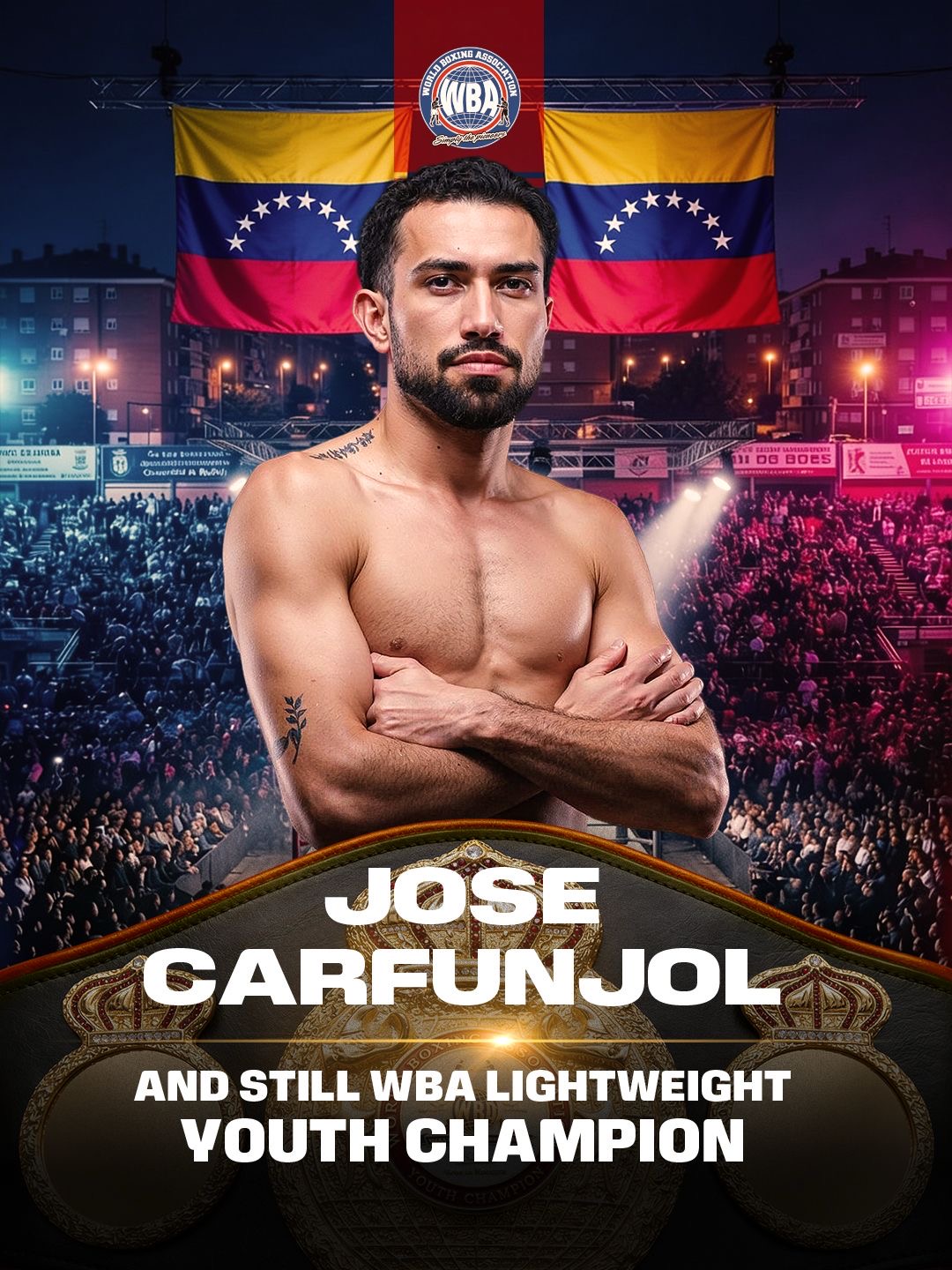 José Carfunjol Crushes Cristian Ponce in One Round to Retain WBA Youth Lightweight Title