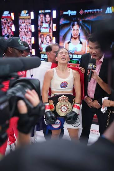 Nataly Delgado ganó el premio a Boxeadora del mes WBA