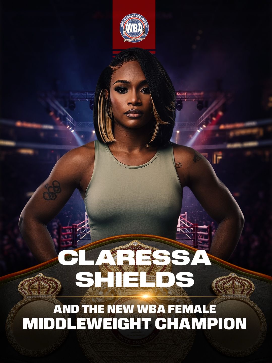 Claressa Shields Stops Kaye Scott in Six Rounds to Become New WBA Champion