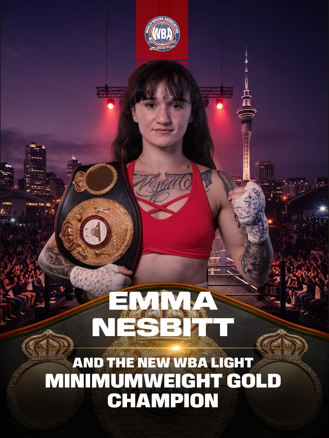 Emma Nesbitt superó a Madoka Wada y conquistó la faja Gold