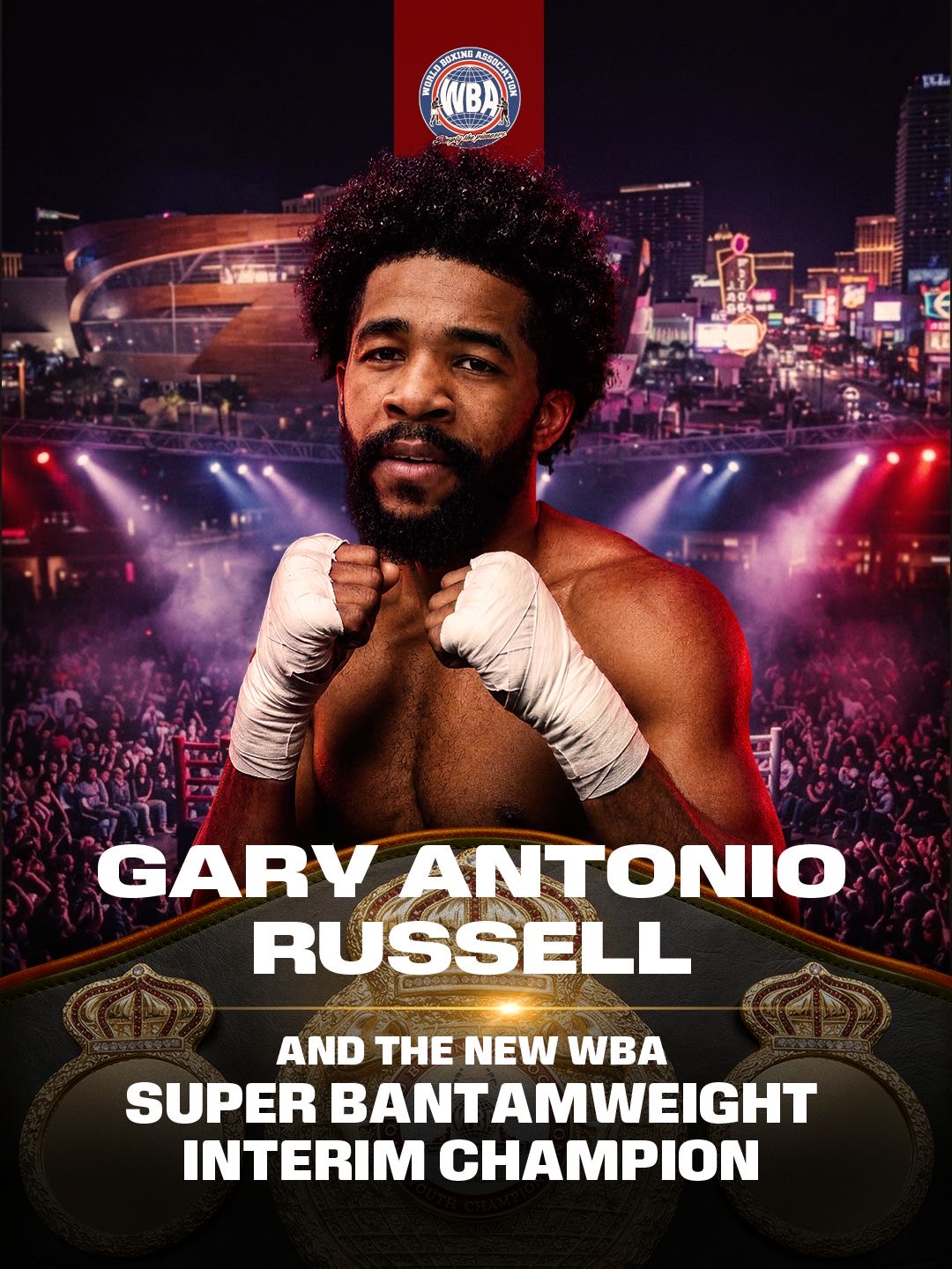 Gary Antonio Russell impuso su ley ante Santillán y conquistó la corona interina WBA