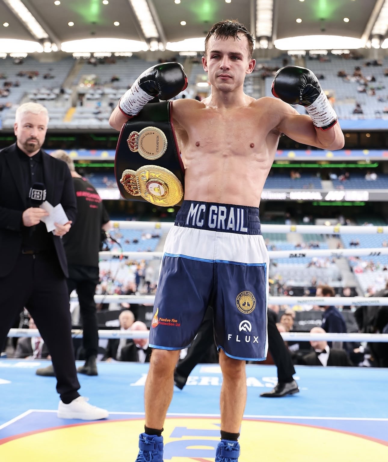 McGrail Stops Boreland, Retains WBA Continental Gold Super Bantamweight Title