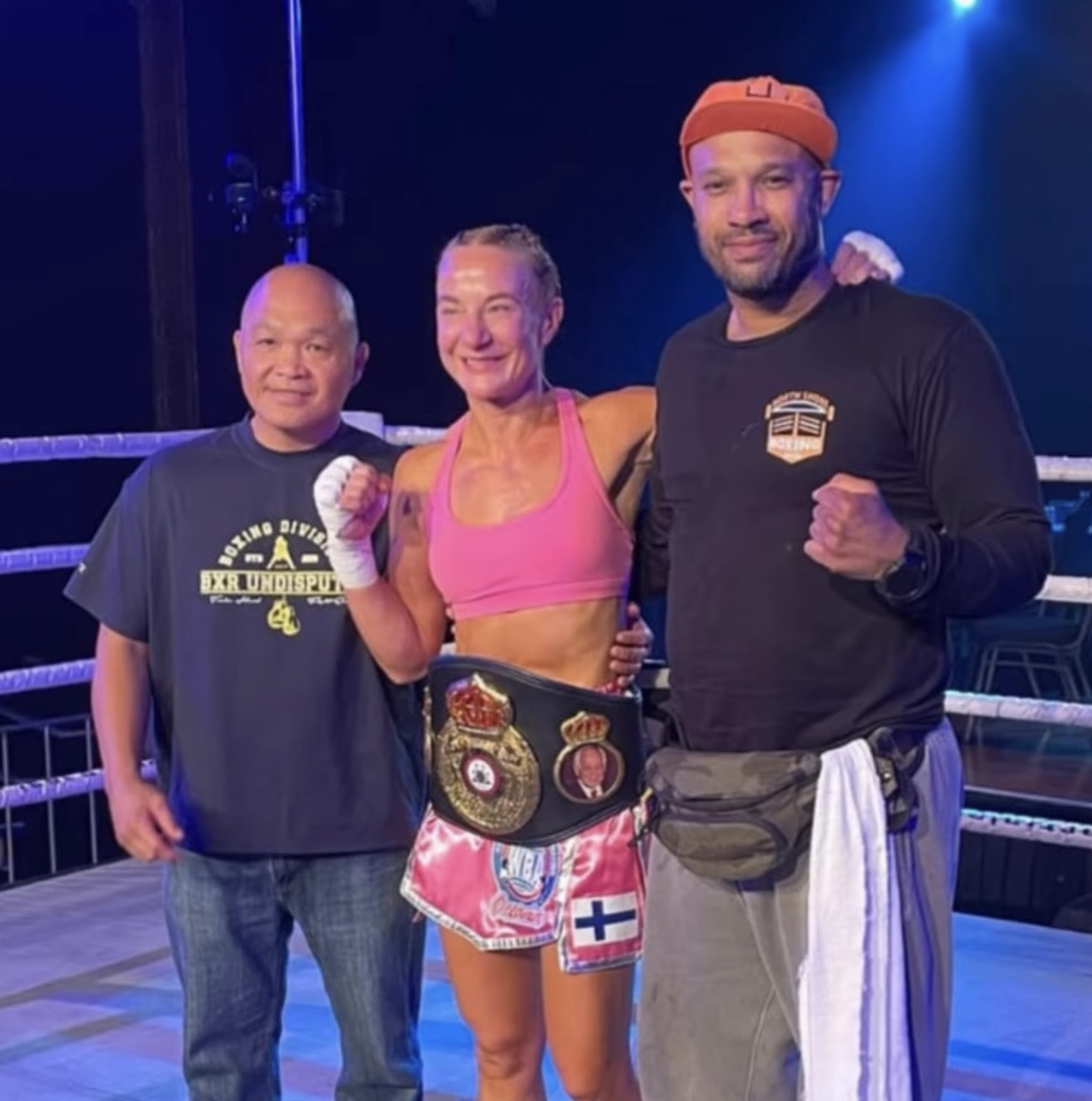 Sara Jalonen Stops Sushila Virat in the Third Round to Claim WBA Oceania Super Featherweight Title
